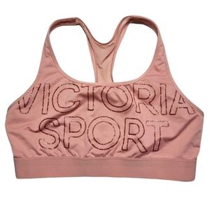 Victoria Sport sport bra size large light pink